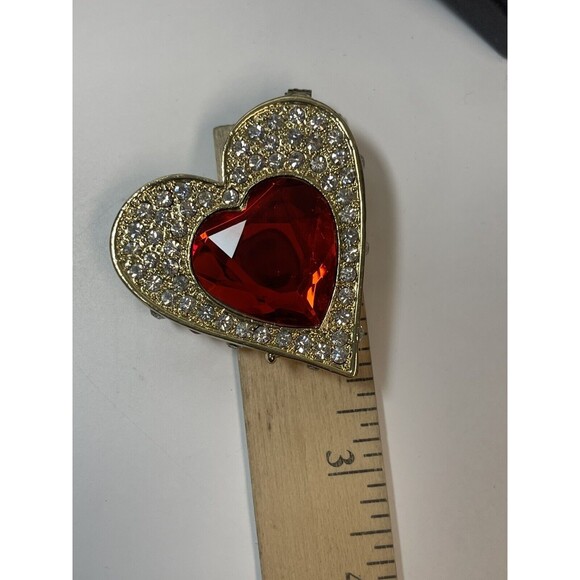 Zanzibar Mini Red Heart Collectable Trinket Box New - Picture 6 of 9